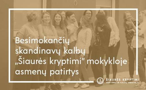 "Šiaurės kryptimi " besimokancių patirtys blogo paveikslėlis