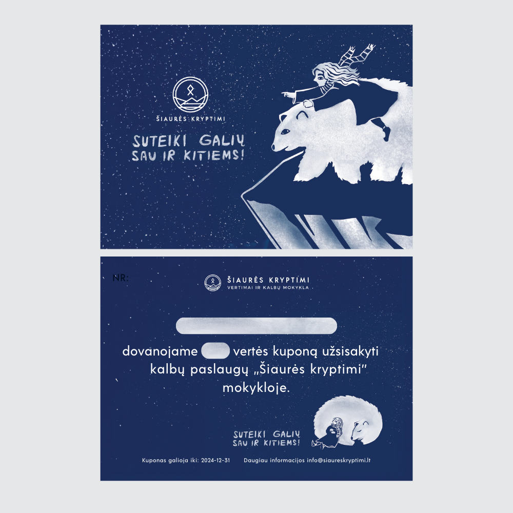 Kuponas iš „Šiaurės“ kolekcijos gallery image