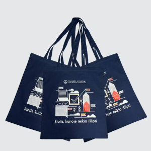 Bag from the "Šiaurės kryptimi" collection